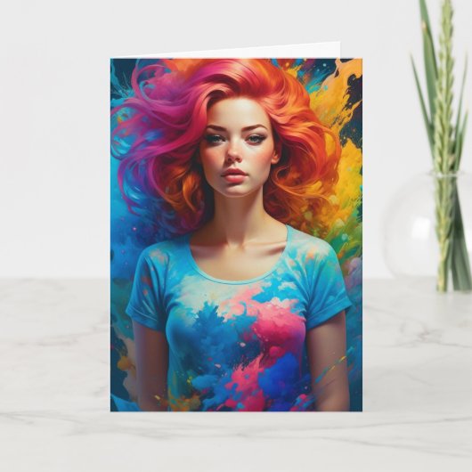 Ik wens je een magische dag | Vriendschap Kaart (Voorkant)