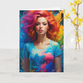 Ik wens je een magische dag | Vriendschap Kaart (Gele Bloem)