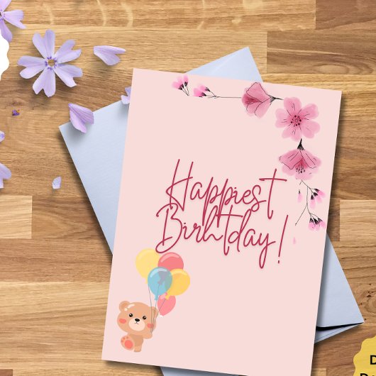 Ik wens je een prachtige dag. Hoop dat al je wense Kaart