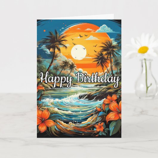 Ik wens je een prachtige verjaardag kaart (Kleine Plant)