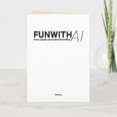 Ik wens je een rustgevend herfstseizoen kaart (Achterkant)