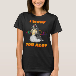 Ik wens je een veel Oranje tekst zwart wit sjiiet  T-shirt