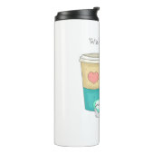 Ik wens je een verfijnde dag | Koffiewoordspeld Thermosbeker (Gedraaid links)