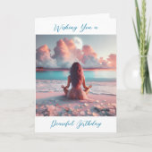 Ik wens je een vredige verjaardag vol liefde kaart (Voorkant)