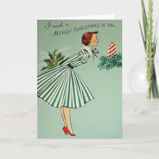  - Ik wens je een vrolijk kerstfeest, Feestdagen Kaart (Voorkant)