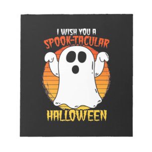 Ik wens je een woordtaculaire halloween notitieblok