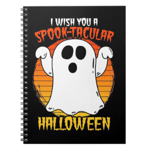 Ik wens je een woordtaculaire halloween notitieboek