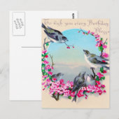 Ik wens je elke verjaardagswens toe briefkaart (Voorkant / Achterkant)