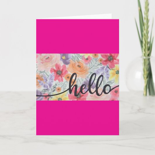 "IK WENS JE HET ALLERBESTE" OP JE VERJAARDAG KAART (Voorkant)