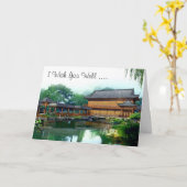 Ik wens je het beste... kaart (Gele Bloem)