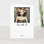 Ik wens je innerlijke vrede en harmonie kaart (Achterkant)