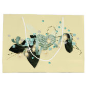 Ik wens je liefde bruiloft groot cadeauzakje (Achterkant)