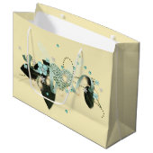 Ik wens je liefde bruiloft groot cadeauzakje (Voorkant Gekanteld)