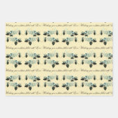 Ik wens je liefde bruiloft inpakpapier vel (Voorkant 2)