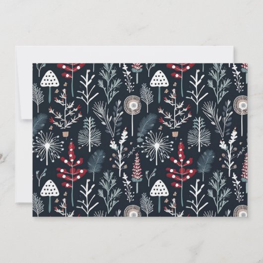 Ik wens je vrede liefde vreugde foto kerstkaart (Achterkant)