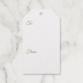 Ik wens je vreugde cadeaulabels (Achterkant)