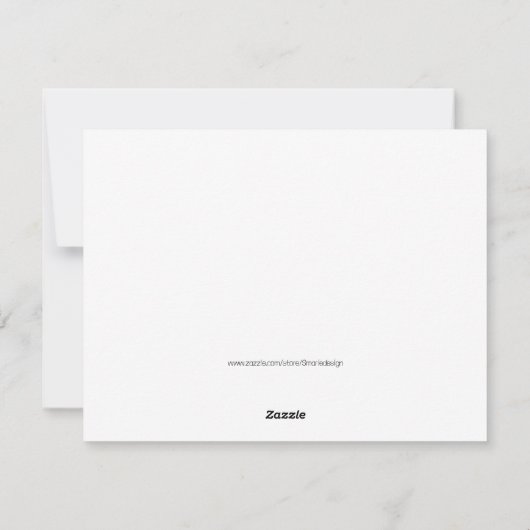 Ik wens je vreugde familie foto feestdagenkaart (Achterkant)