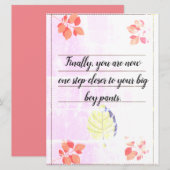 Ik wens je vrienden op hun beste dag hiermee (Voorkant / Achterkant)