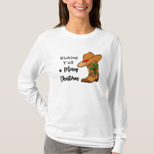 Ik wens jullie allemaal een prettige kerst t-shirt