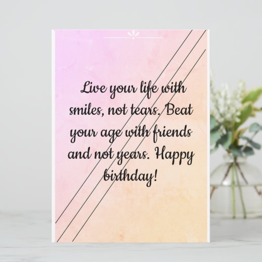 Ik wens jullie geliefden op hun beste dag hiermee (Staand voorkant)