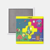 IK WENS magneet (Voorkant / Achterkant)