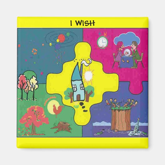 IK WENS magneet (Voorkant)