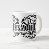 Ik wens mama een fijne dag grote koffiekop (Voorkant rechts)