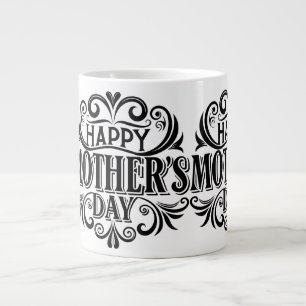 Ik wens mama een fijne dag grote koffiekop