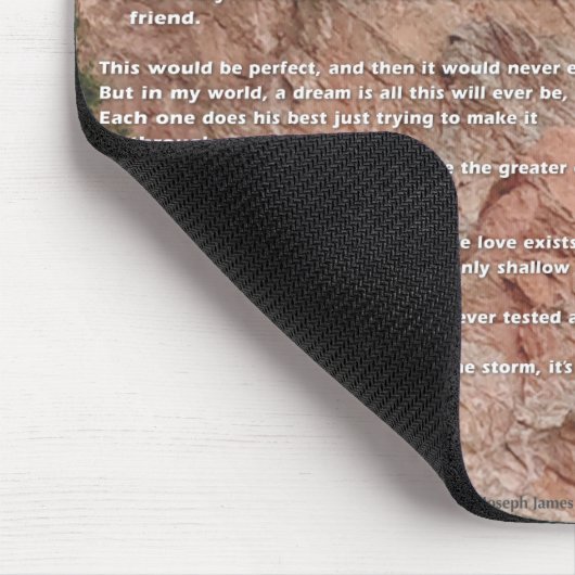 Ik Wens Mousepad Muismat (Hoek)