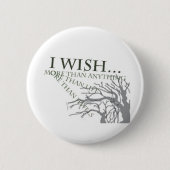 Ik wens ronde button 5,7 cm (Voorkant)