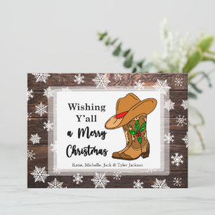 Ik wens u allen een prettige kerstfeestdag Kaart