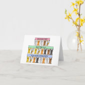 Ik wens u allen het beste voor uw verrichting kaart (Gele Bloem)