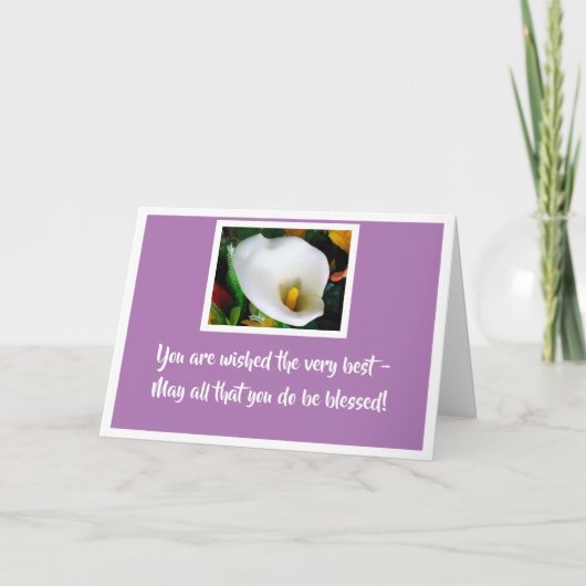 Ik wens u de beste kaart (Voorkant)