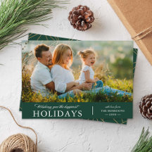 Ik wens u de gelukkigste Foto van Feestdagen