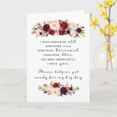 Ik wens u de Kaart van het Huwelijk, het Collectie (Gele Bloem)