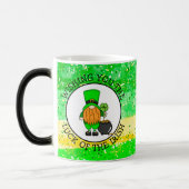 Ik wens u de Luck of the Irish Magic Magische Mok (Links)
