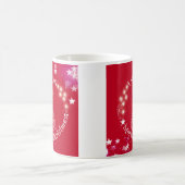 Ik wens u de Mok van de Rode Koffie van Cristmas. (Center)