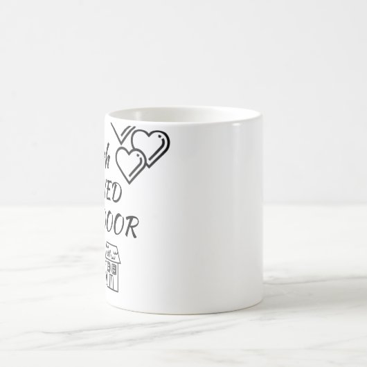 Ik wens u de volgende DEUR-Mok toe Koffiemok (Center)