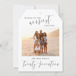 IK WENS U DE VROLIJKSTE KERST FEESTDAGENKAART