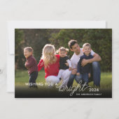 Ik wens u een Brighter Foto Green New Years van 20 Feestdagenkaart (Voorkant)