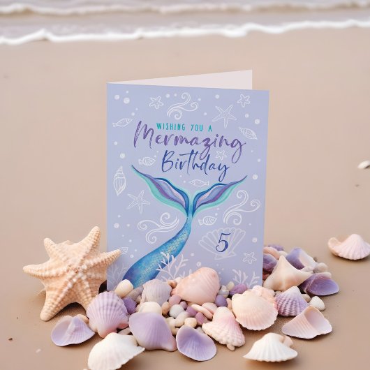 Ik wens u een feestdag onder het Zee Kaart