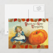 Ik wens u een gelukkige deken feestdagenkaart (Voorkant / Achterkant)