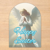 Ik wens u een gelukkige Pasen Acryl Uitnodigingen (Voorkant)