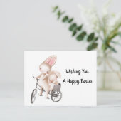 Ik wens u een gelukkige Pasen Briefkaart (Staand voorkant)