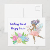 Ik wens u een gelukkige Pasen Briefkaart (Voorkant / Achterkant)