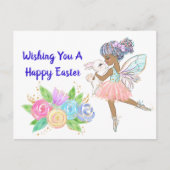 Ik wens u een gelukkige Pasen Briefkaart (Voorkant)