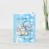 Ik wens u een gelukkige Pasen Feestdagen Kaart (Voorkant)