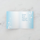 Ik wens u een gelukkige Pasen Feestdagen Kaart (Binnen)