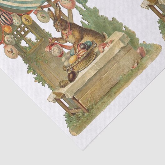 Ik wens u een gelukkige Pasen Tissuepapier (Detail)