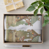 Ik wens u een gelukkige Pasen Tissuepapier (Geschenk)